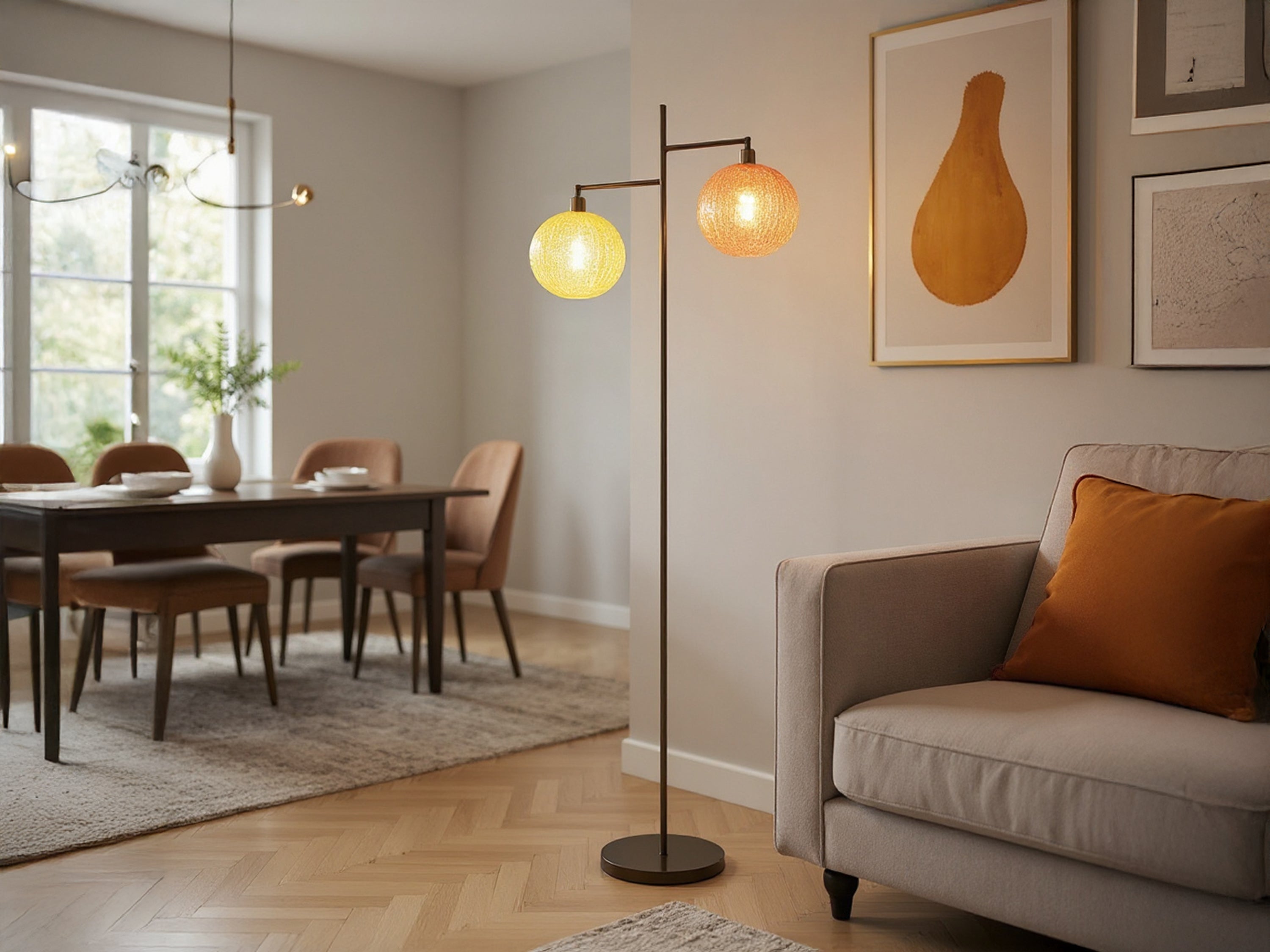 Customized Tall Floor Lamp